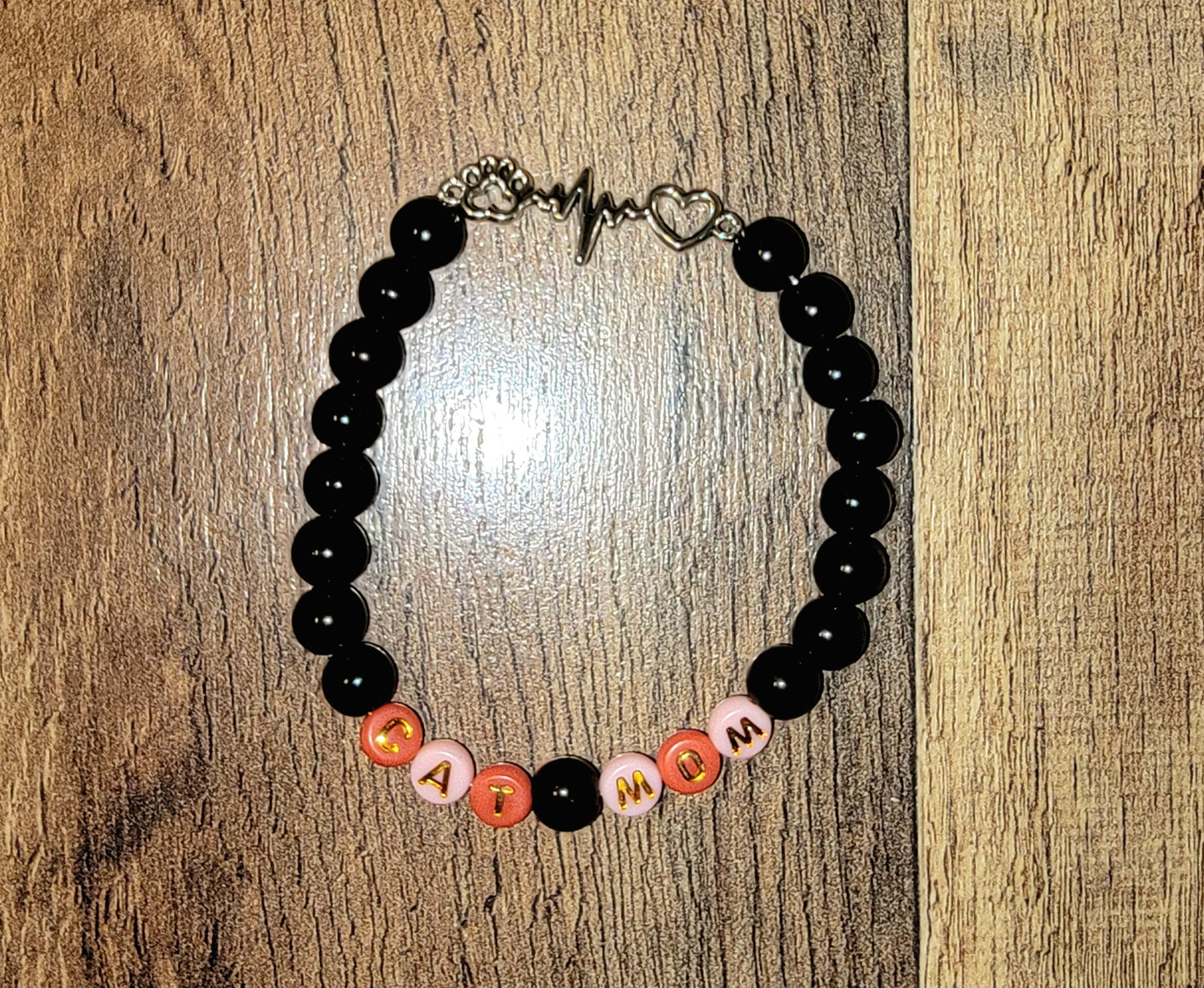 Natural gemstone bracelets and earrings