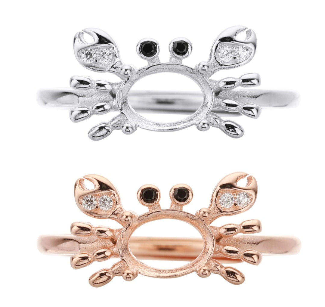 Crab ring regular resin or breastmilk