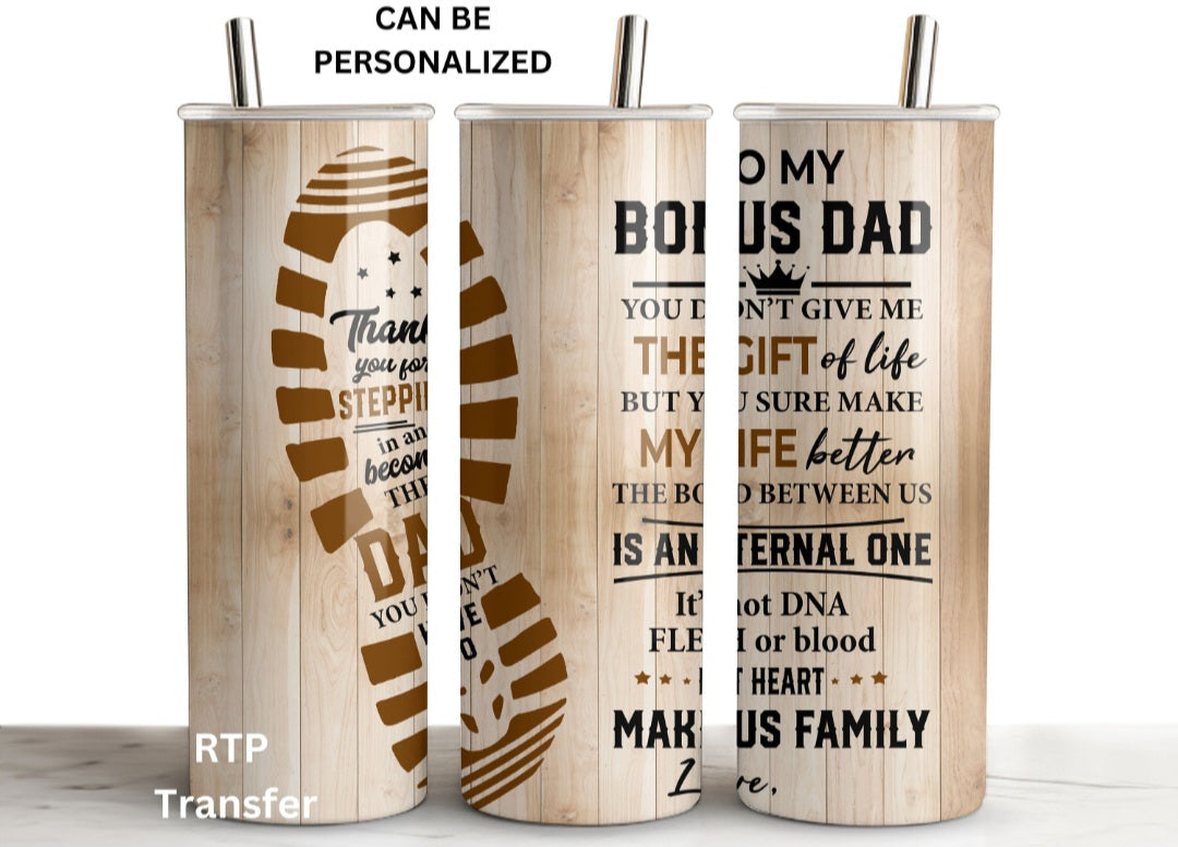 Mens customizable 20 oz Sublimation tumblers